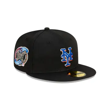 Black new sales york mets hat
