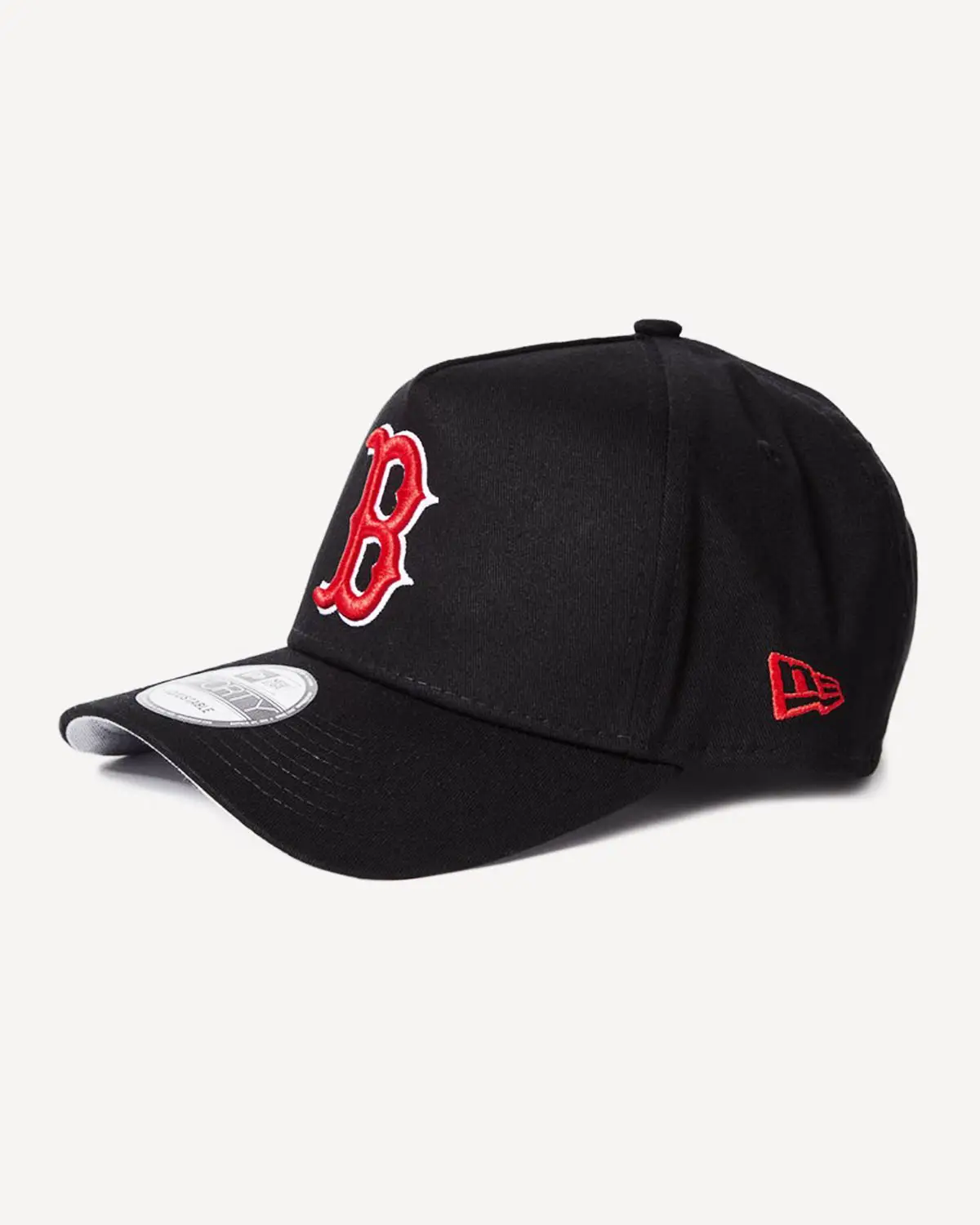 Black red top sox cap