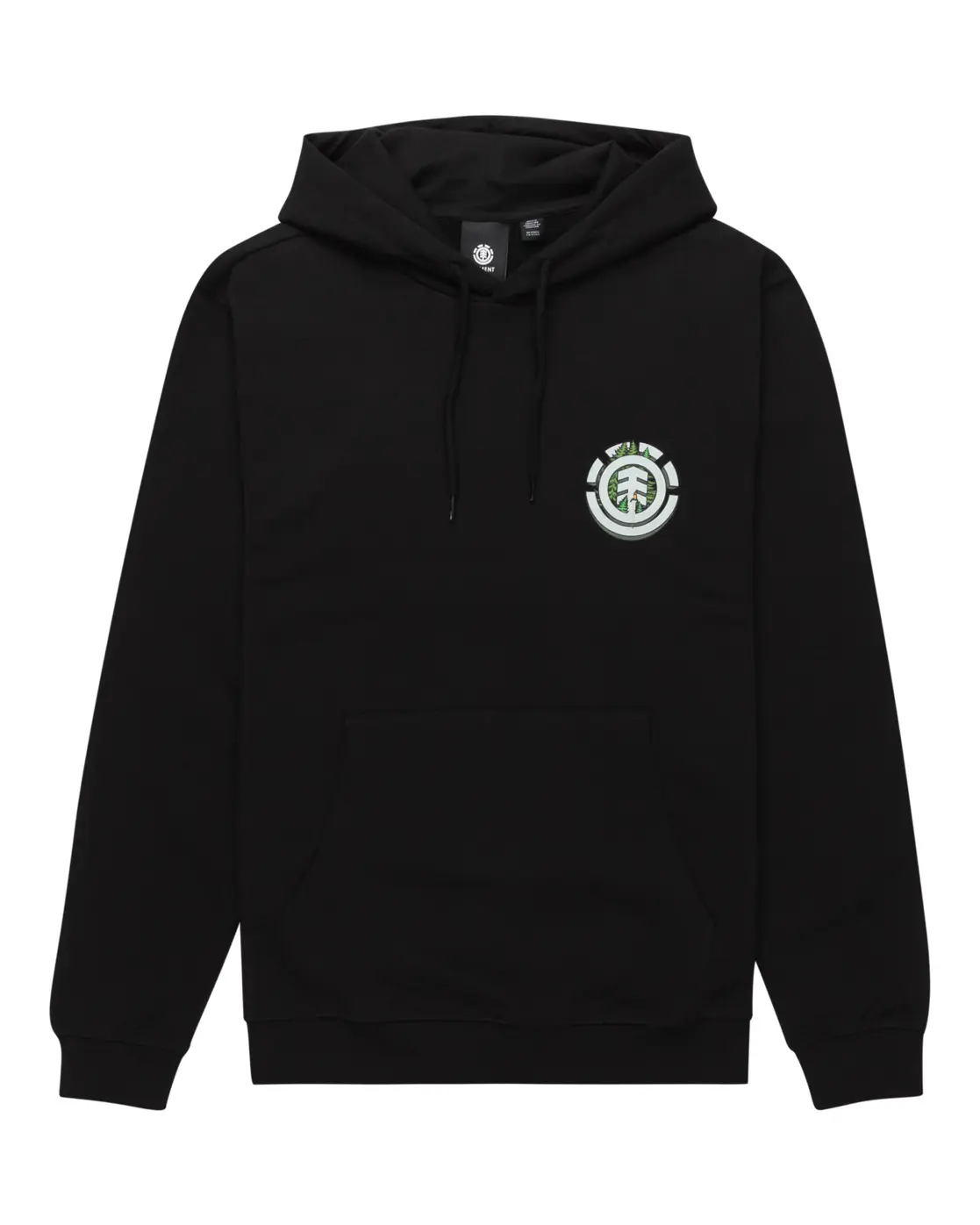 Black top element hoodie