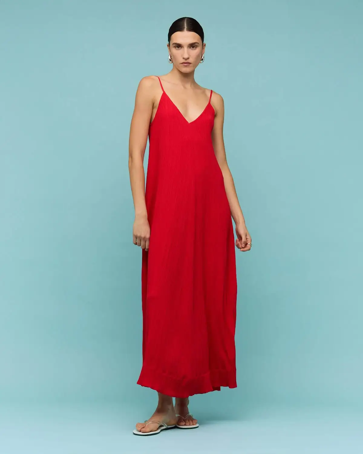 Amira Maxi Dress in Red | Chances Surf NZ Amira Maxi Dress in Red | Chances Surf NZ