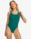 Agneta Green/Nude Reversible Bodysuit - One Piece