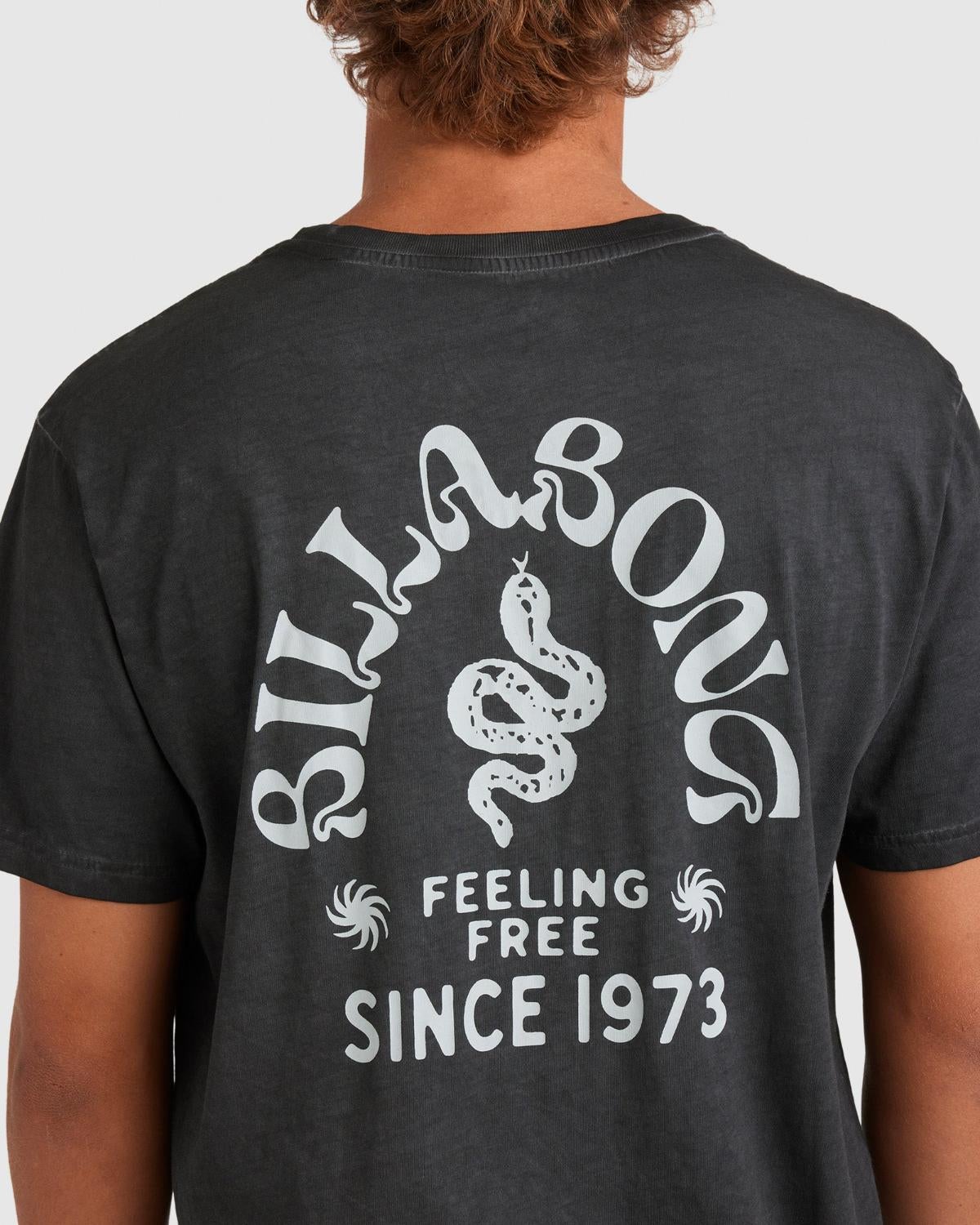 Big Wave Shaz Tee in Black | Chances Surf NZ