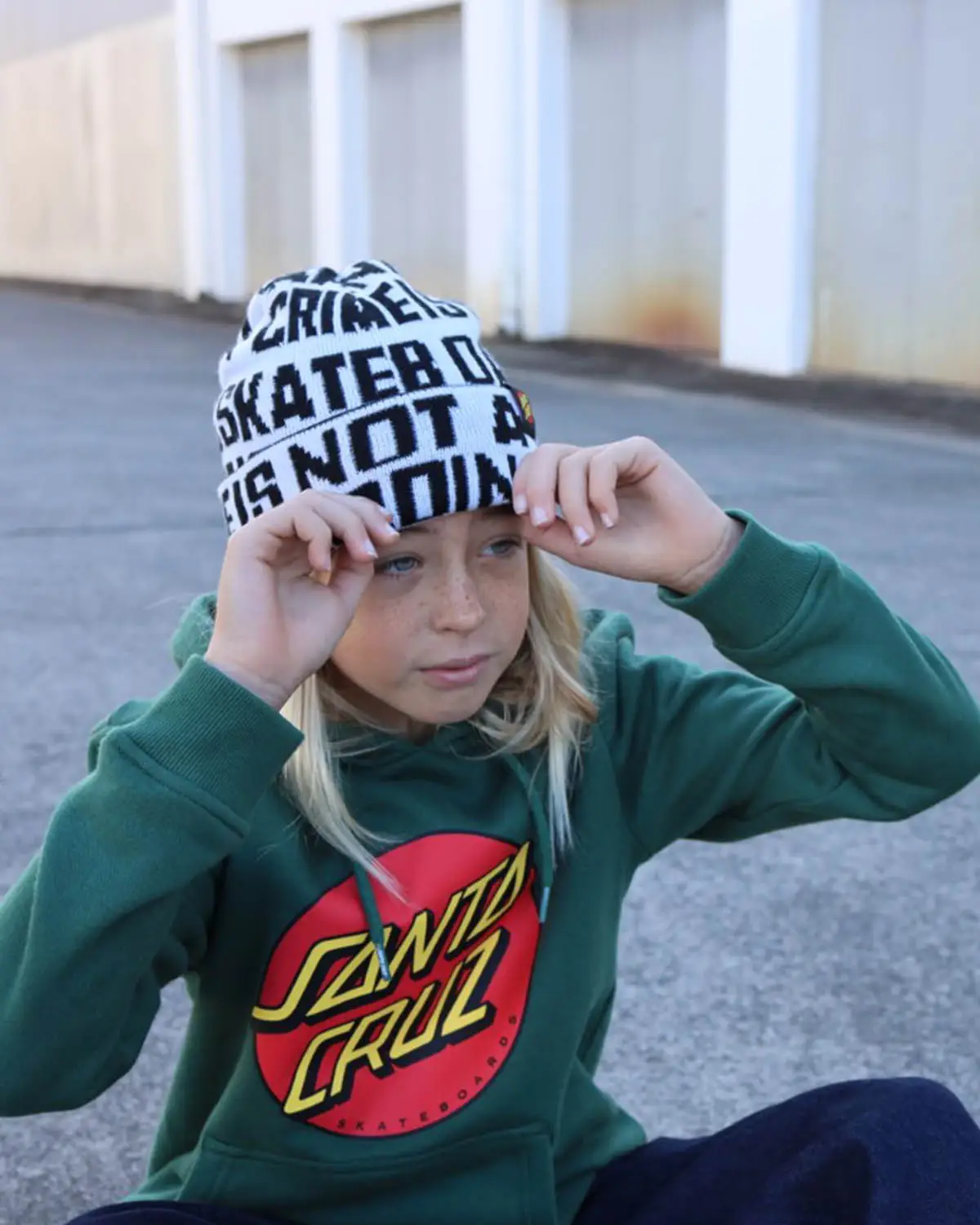 Skater hot sale boy beanie