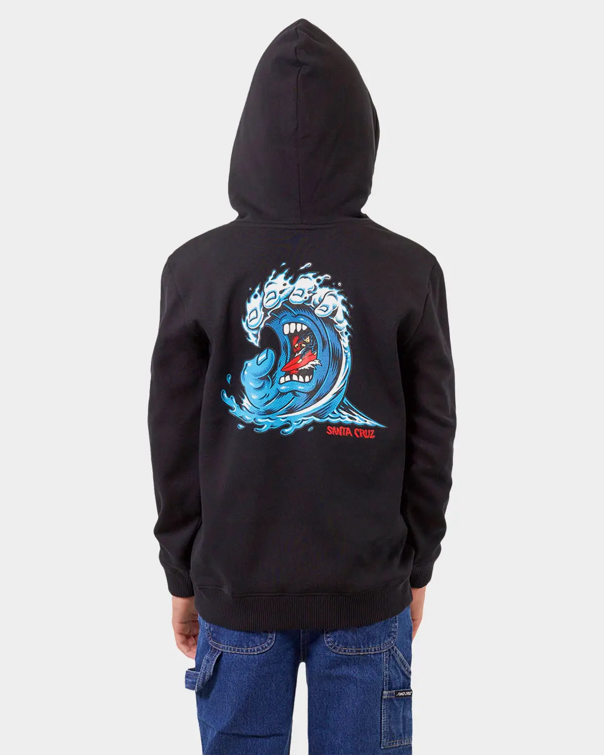 Boys Screaming Wave Strip Hoodie Chances Surf NZ
