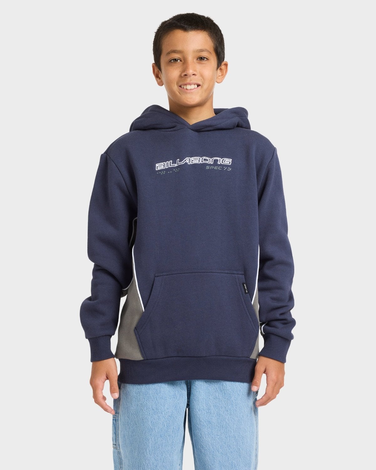 Boys Spec 73 Pop Hoodie in Vintage Indigo | Chances Surf NZ