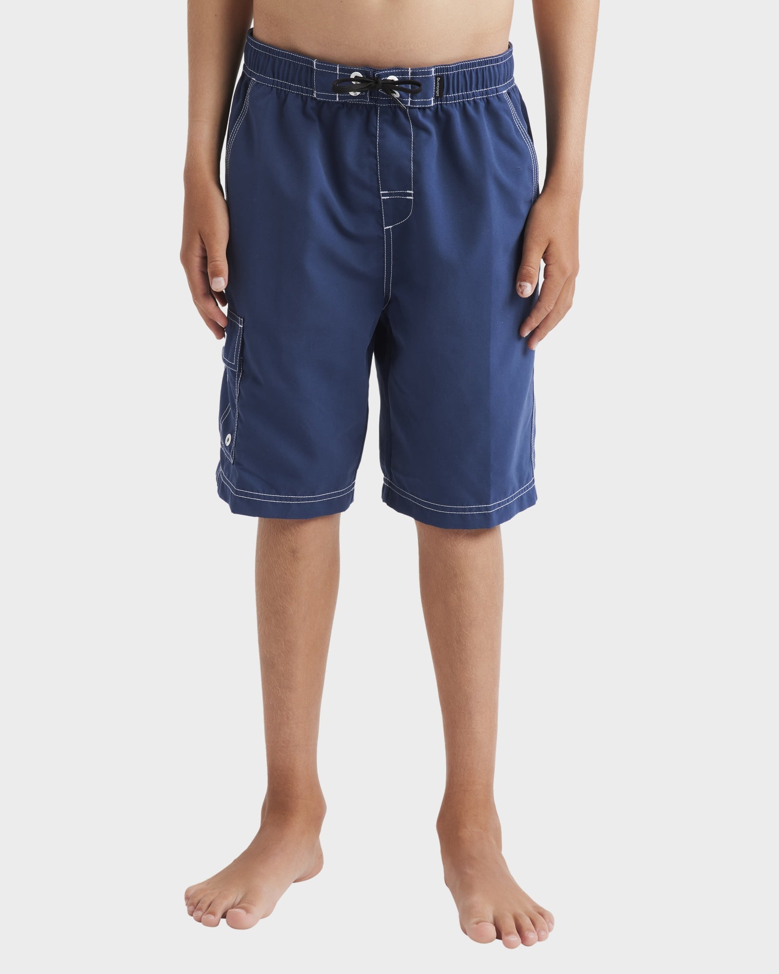 Billabong Boys Throw On Short in Vintage Indigo