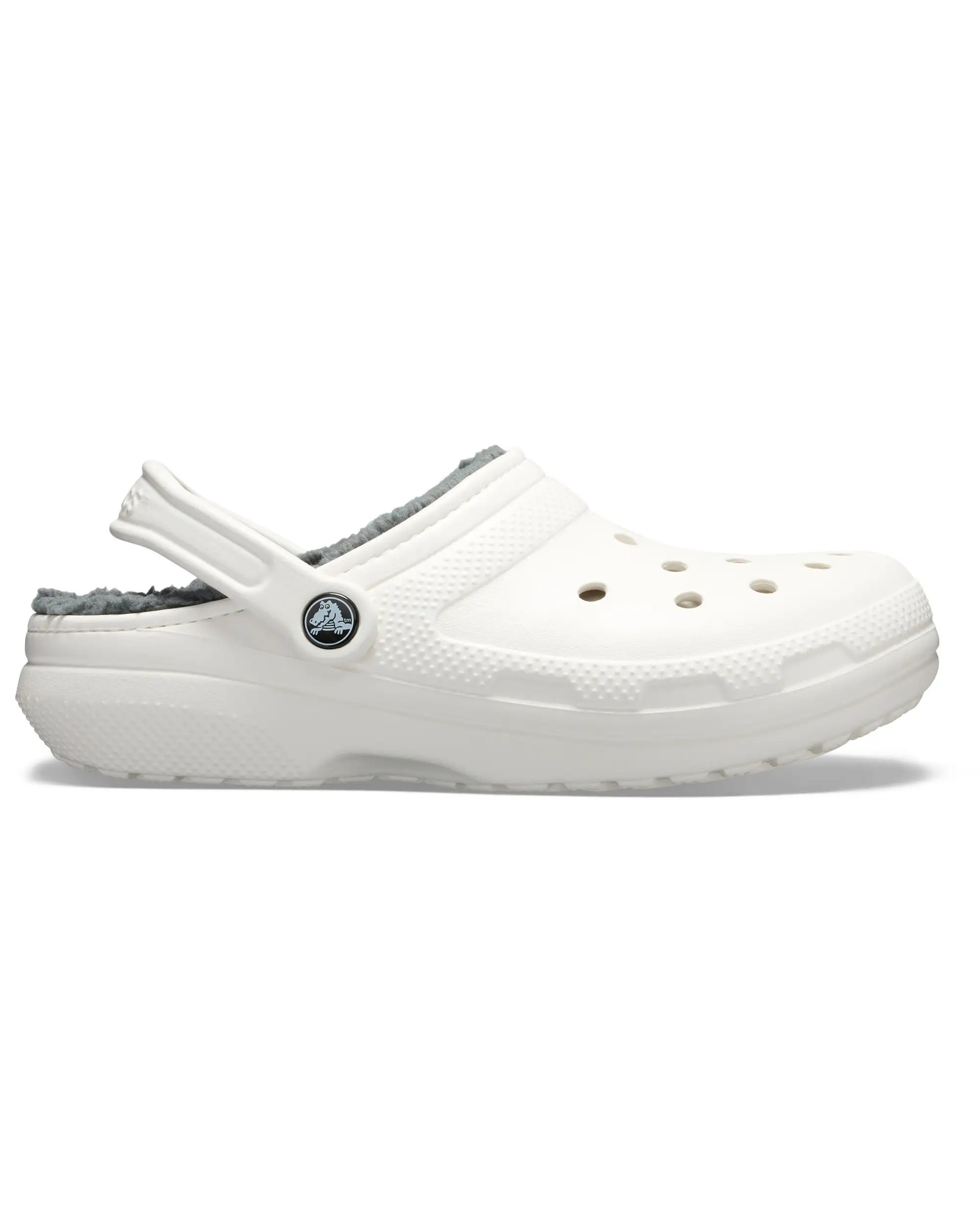 Fuzzy liner top for crocs