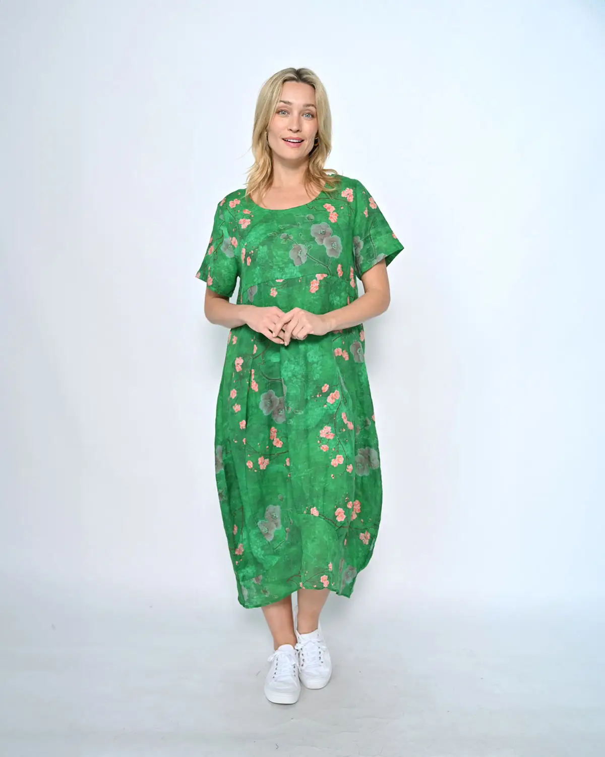 Cocoon hotsell linen dress