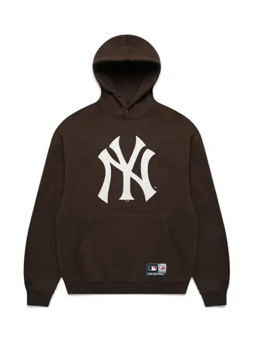 Core Popper Neck New York Yankees Hoodie Chances Surf NZ