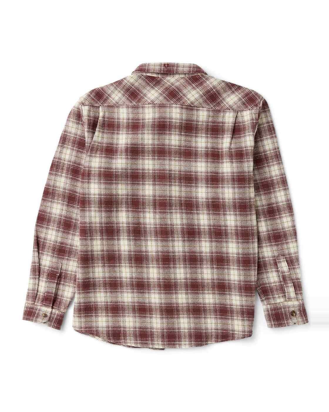 Creators Heavy Days Eco Flannel Shirt in Brick | Chances Surf NZ