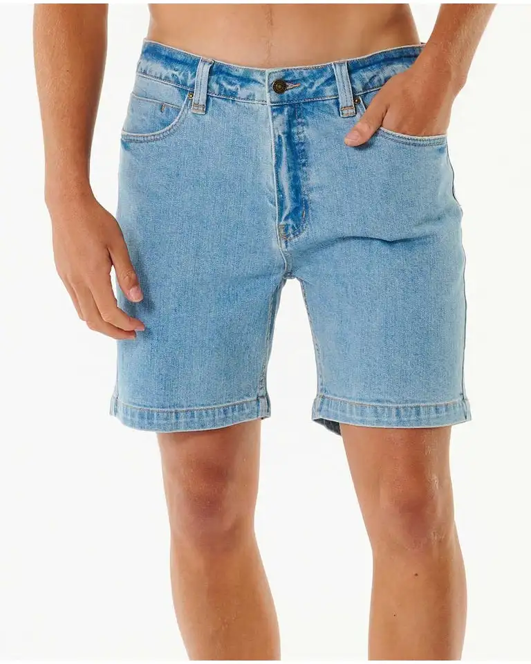 Mens denim top shorts nz