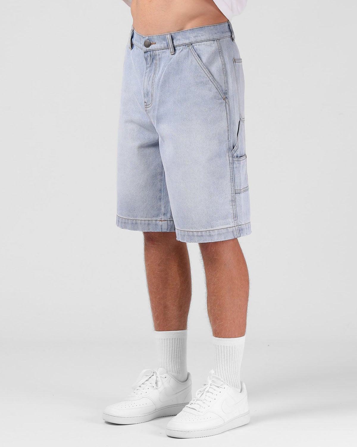 Denim work hot sale shorts