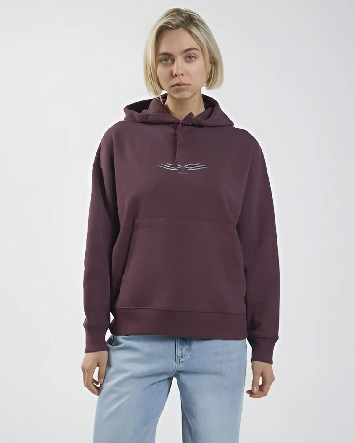 Wine colour hoodie hotsell