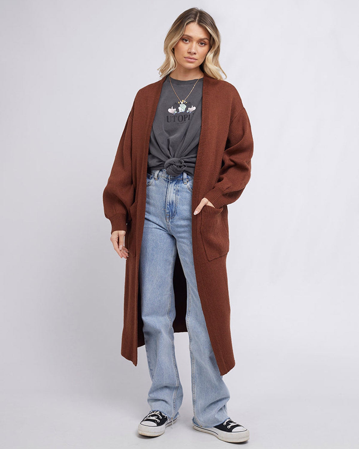 Long cardigan on sale nz