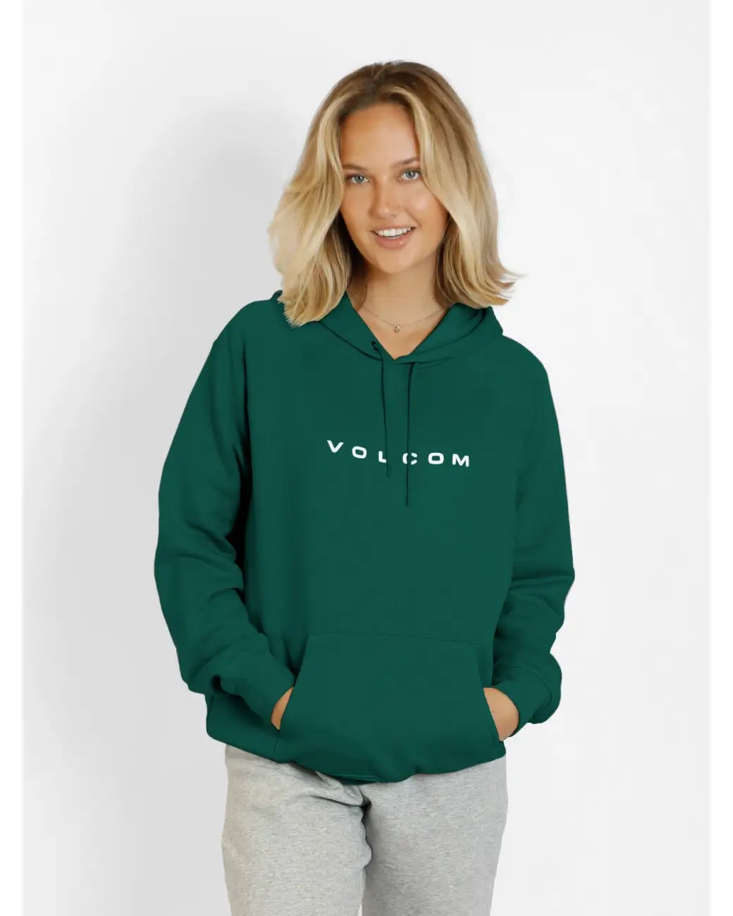 Volcom sales green hoodie