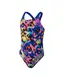 ARENA Women's Swimsuit U BACK Allover Black Multi - Maillot