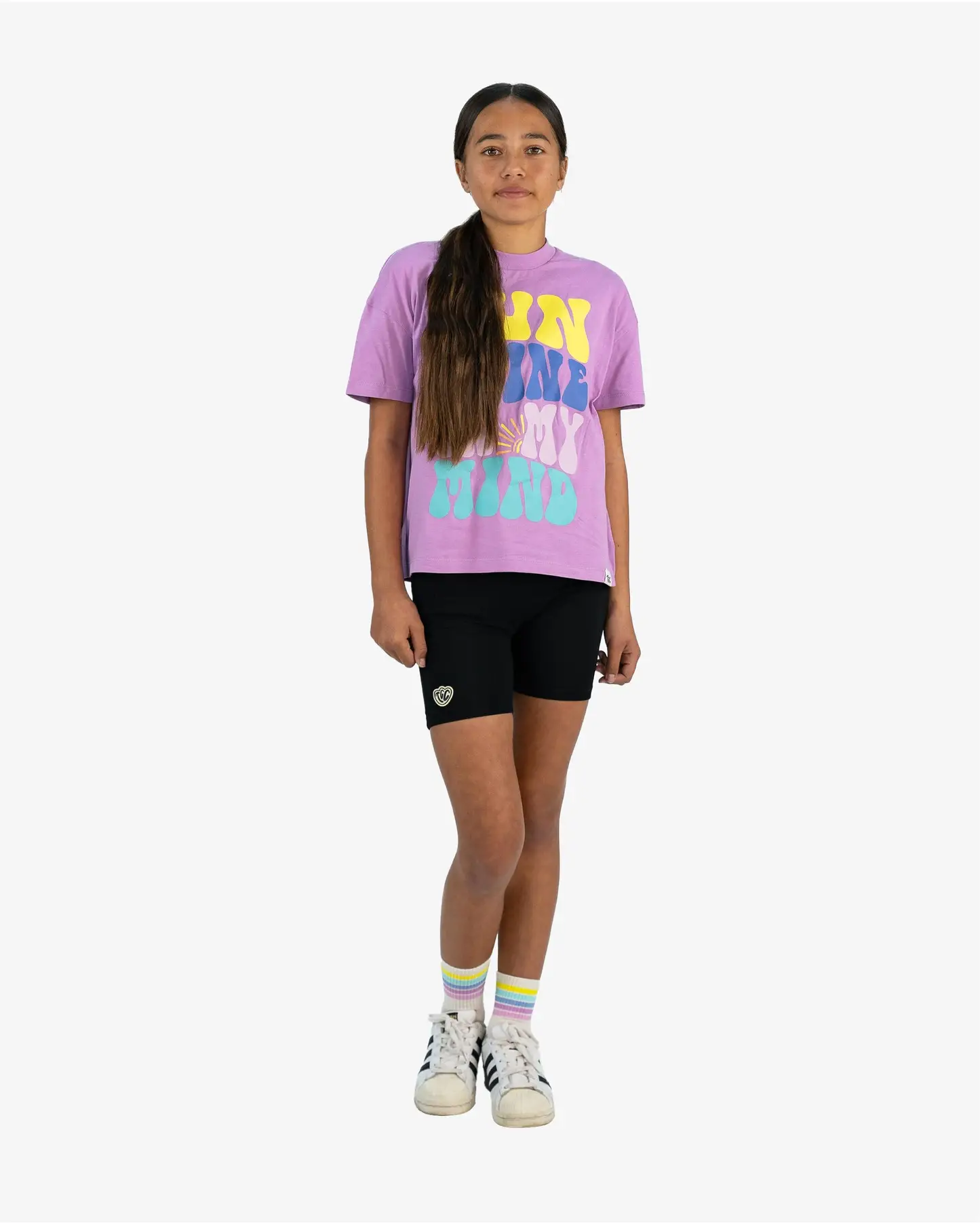 Girls black biker shorts hotsell