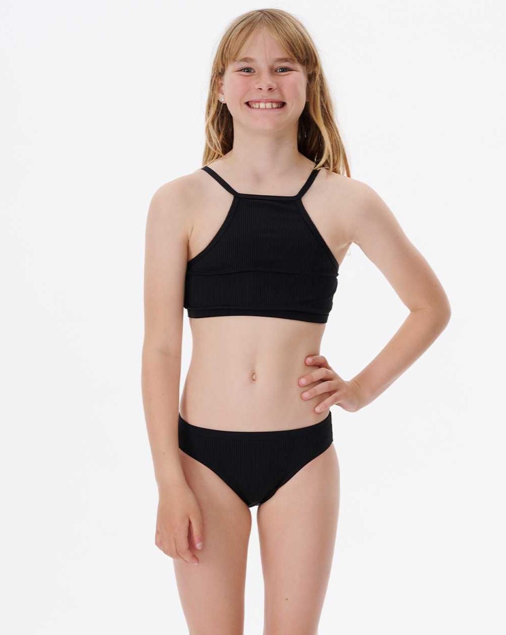 Girls Lux Rib Bikini Chances Surf NZ