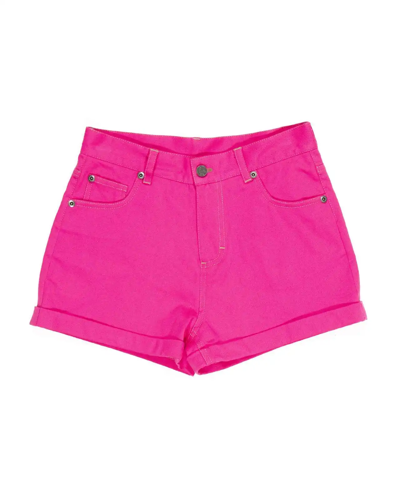 Pink sales jean shorts