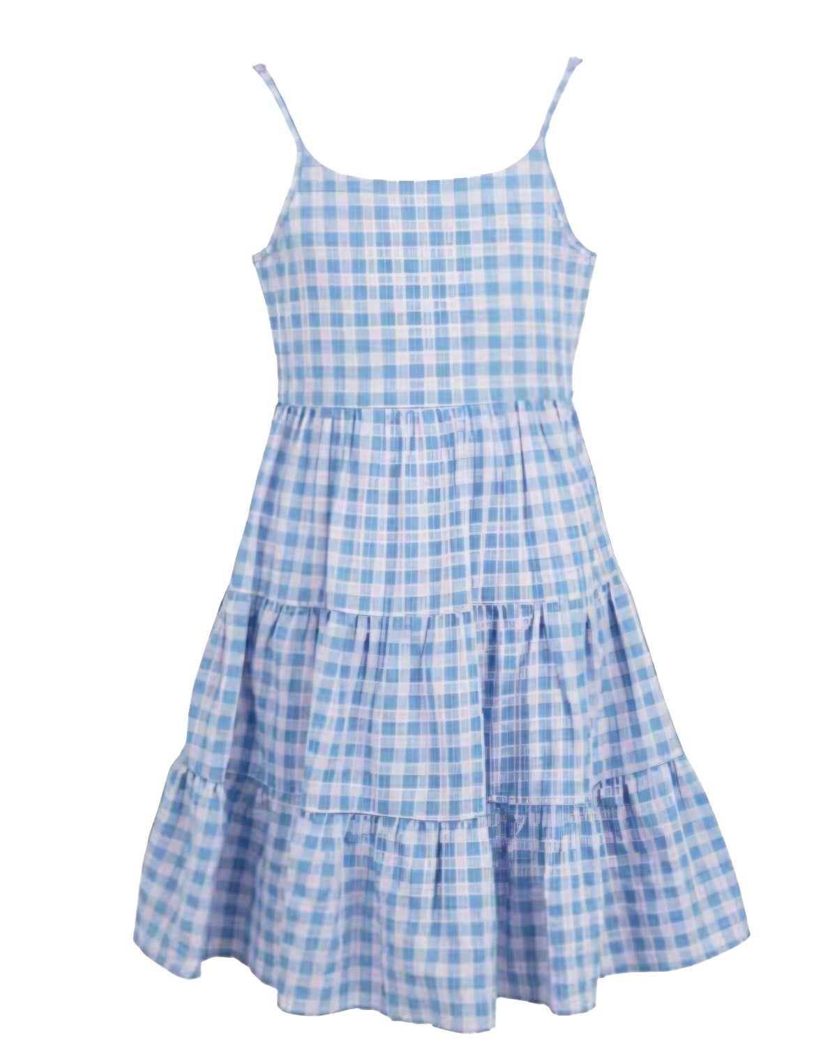 Girls Natalie Check Dress Chances Surf NZ