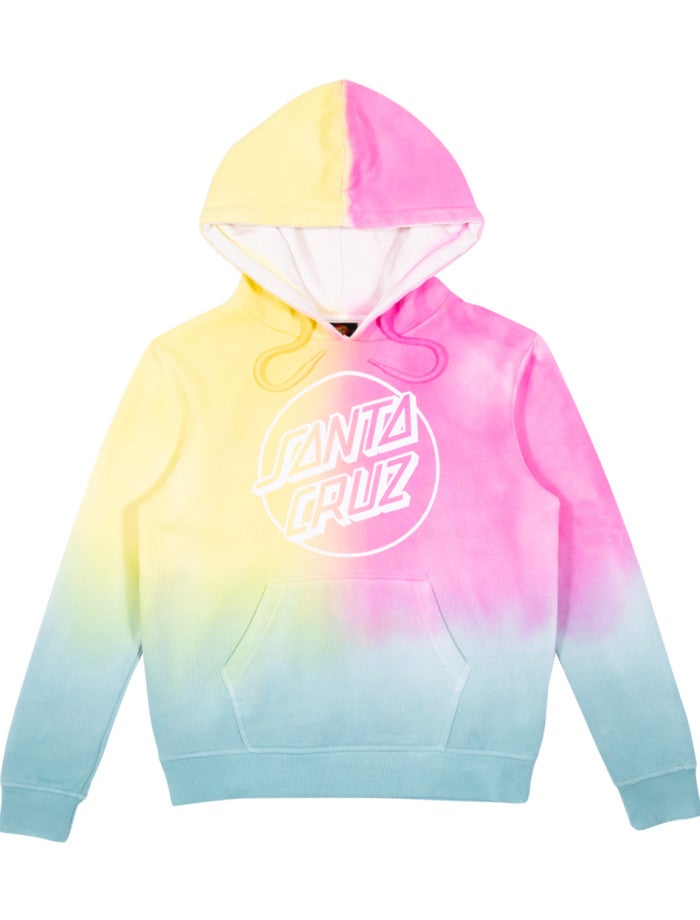 Santa Cruz Girls Tie Dye Zip Hoodie Santa Cruz Sweatshirt Girls Sales