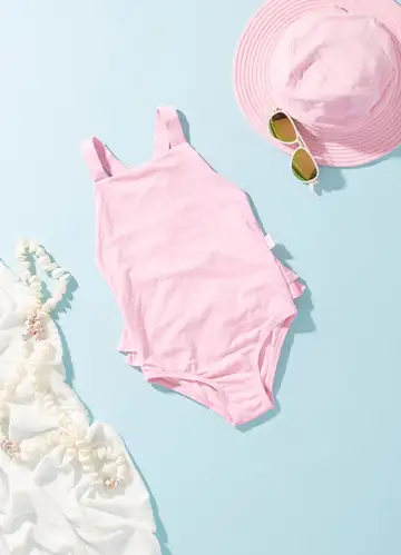 Girls Square Neck One Piece summer Essential Chances Surf NZ