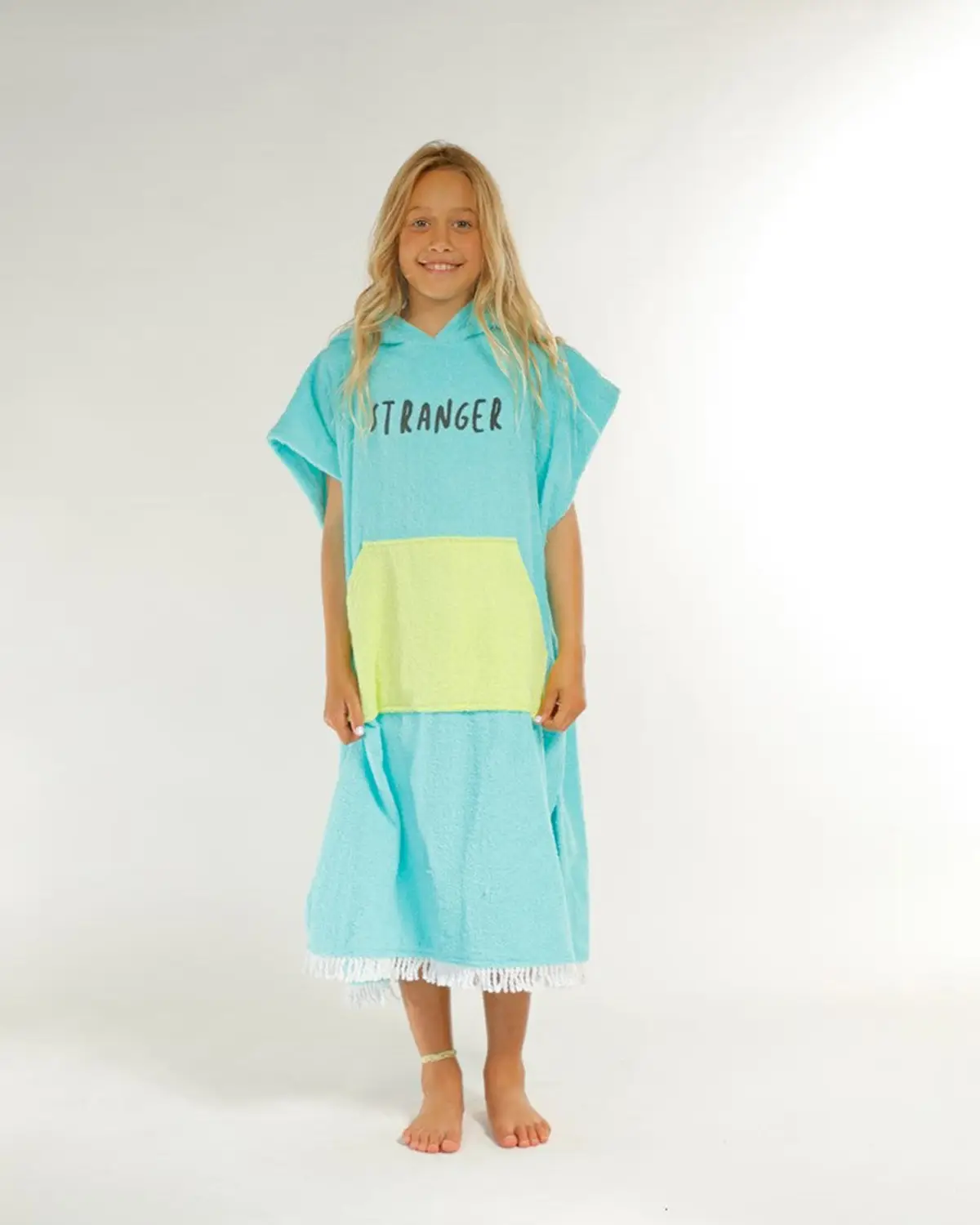 Girls Stranger Poncho Towel Chances Surf NZ