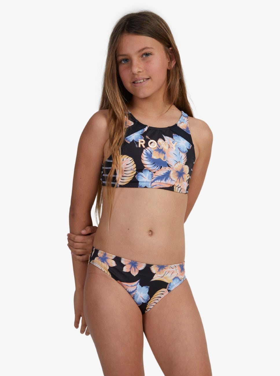 Girls Swim For Good Time Crop Top Bikini Set Chances Surf NZ