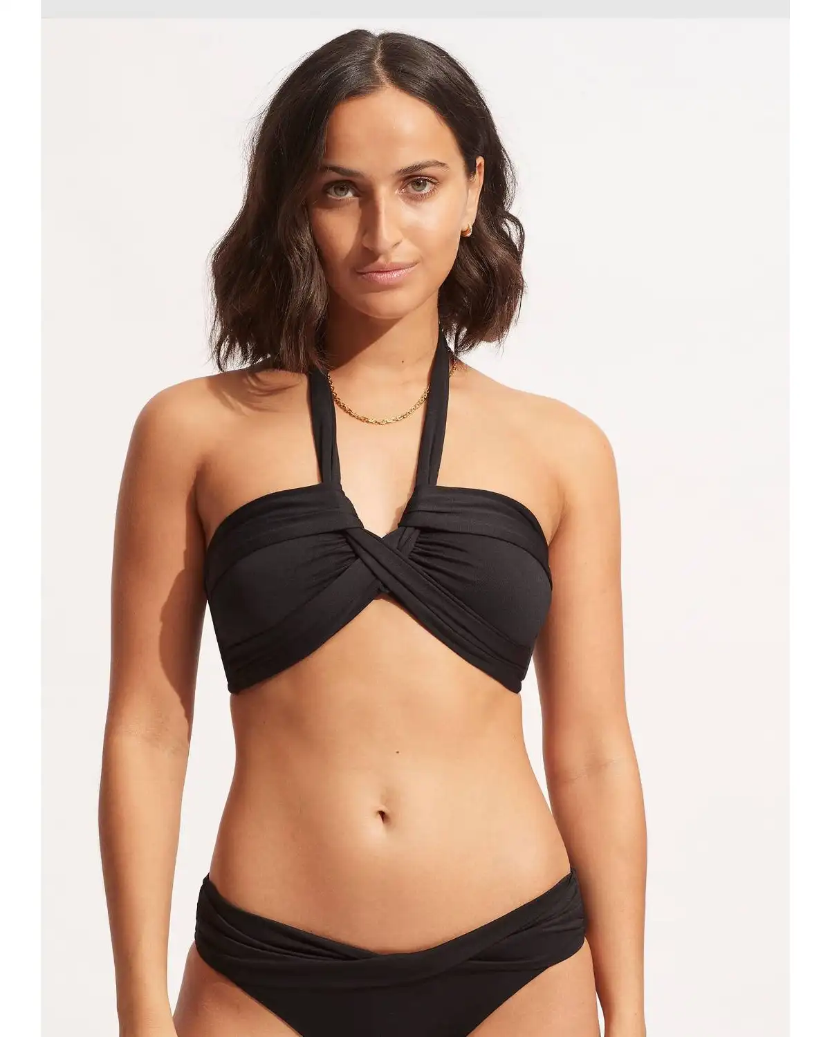 Seafolly halter neck swimsuit hotsell