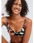 Hibiscus Wave Bralette Bikini Top