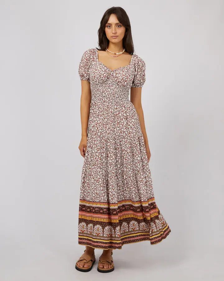 Honey Floral Maxi Dress in Print | Chances Surf NZ Honey Floral Maxi Dress in Print | Chances Surf NZ