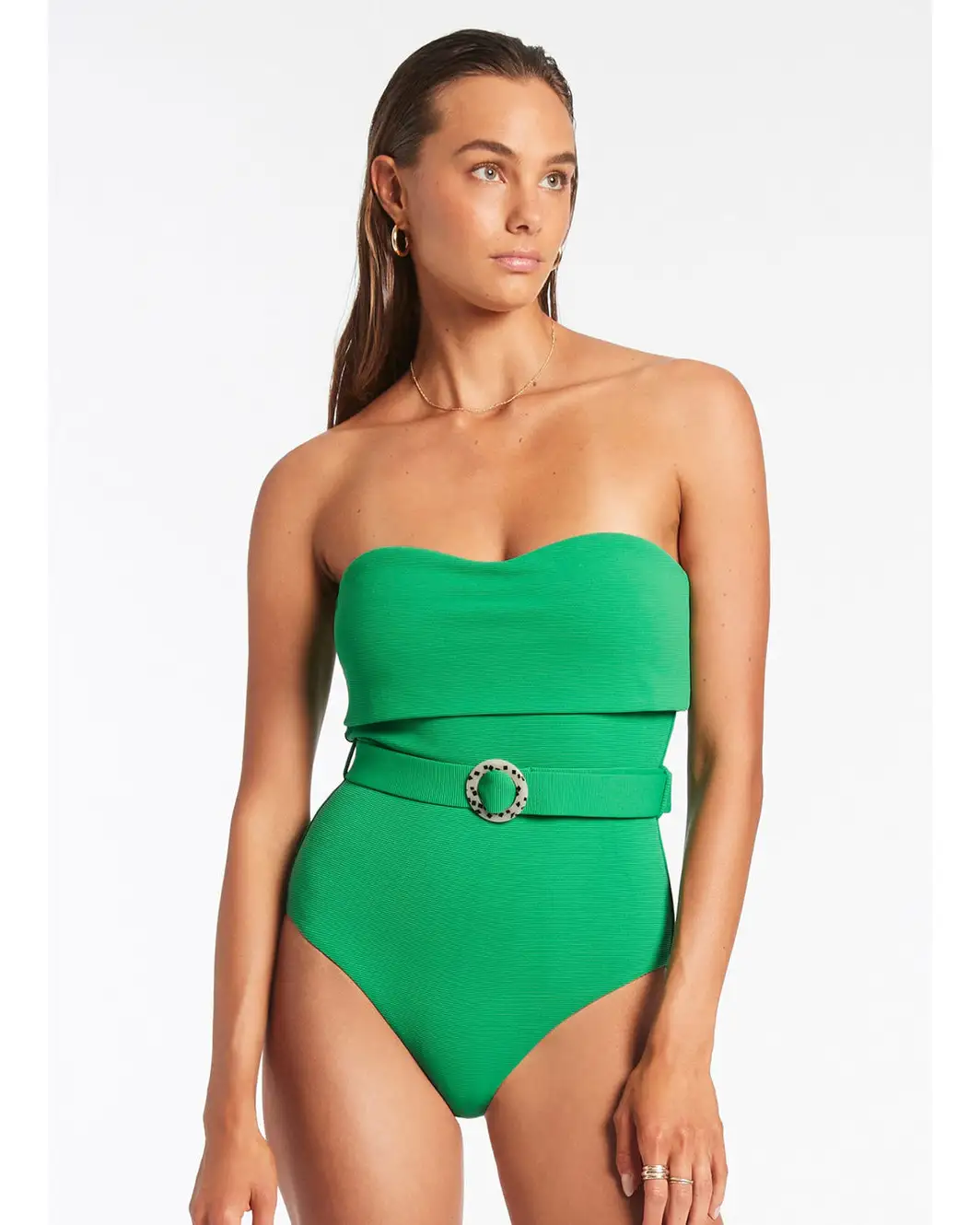 Strapless bandeau one piece swimsuit sales