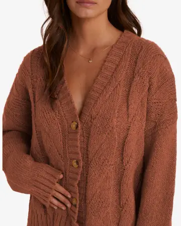Billabong line games cardigan discount