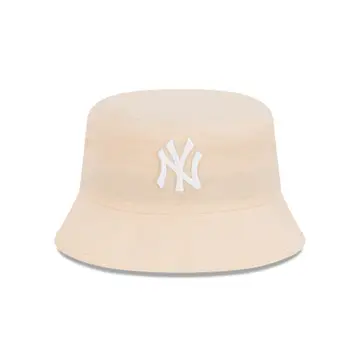Linen New York Yankees Bucket Hat Chances Surf NZ