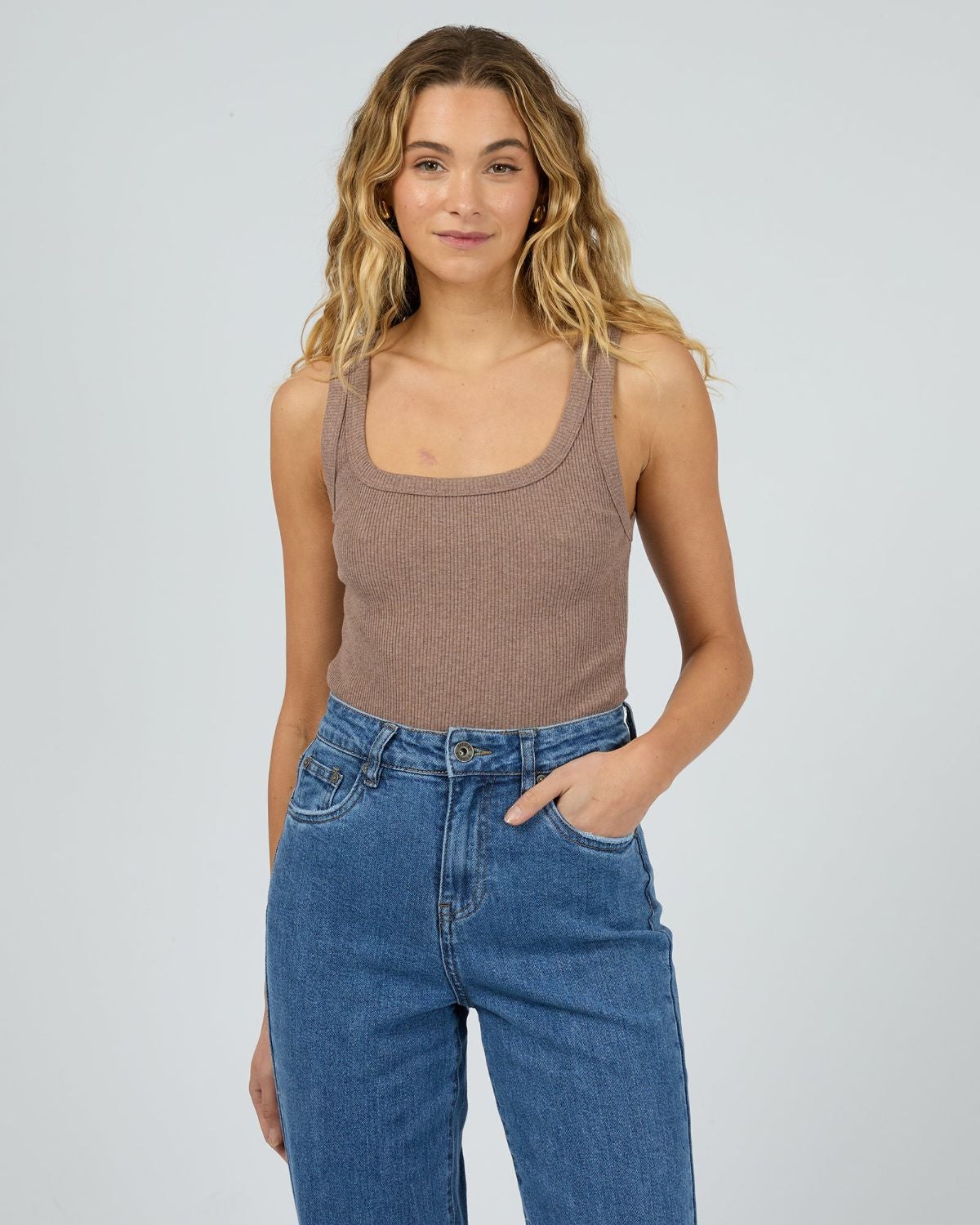 Mia Tank Top in Black | Chances Surf NZ