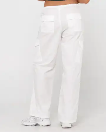 White 2025 cargo pants