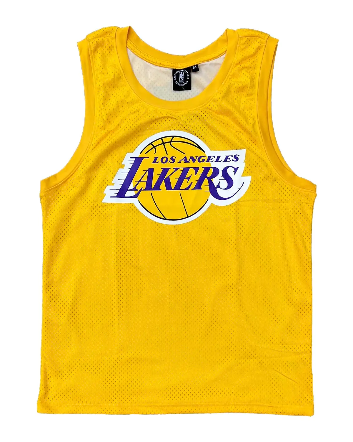 Lebron James Lakers Yellow N&n La Lakers Lebron James Tank Top