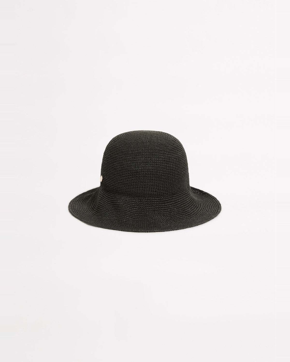 Packable Raffia Bucket Hat *shadylady in Black | Chances Surf NZ