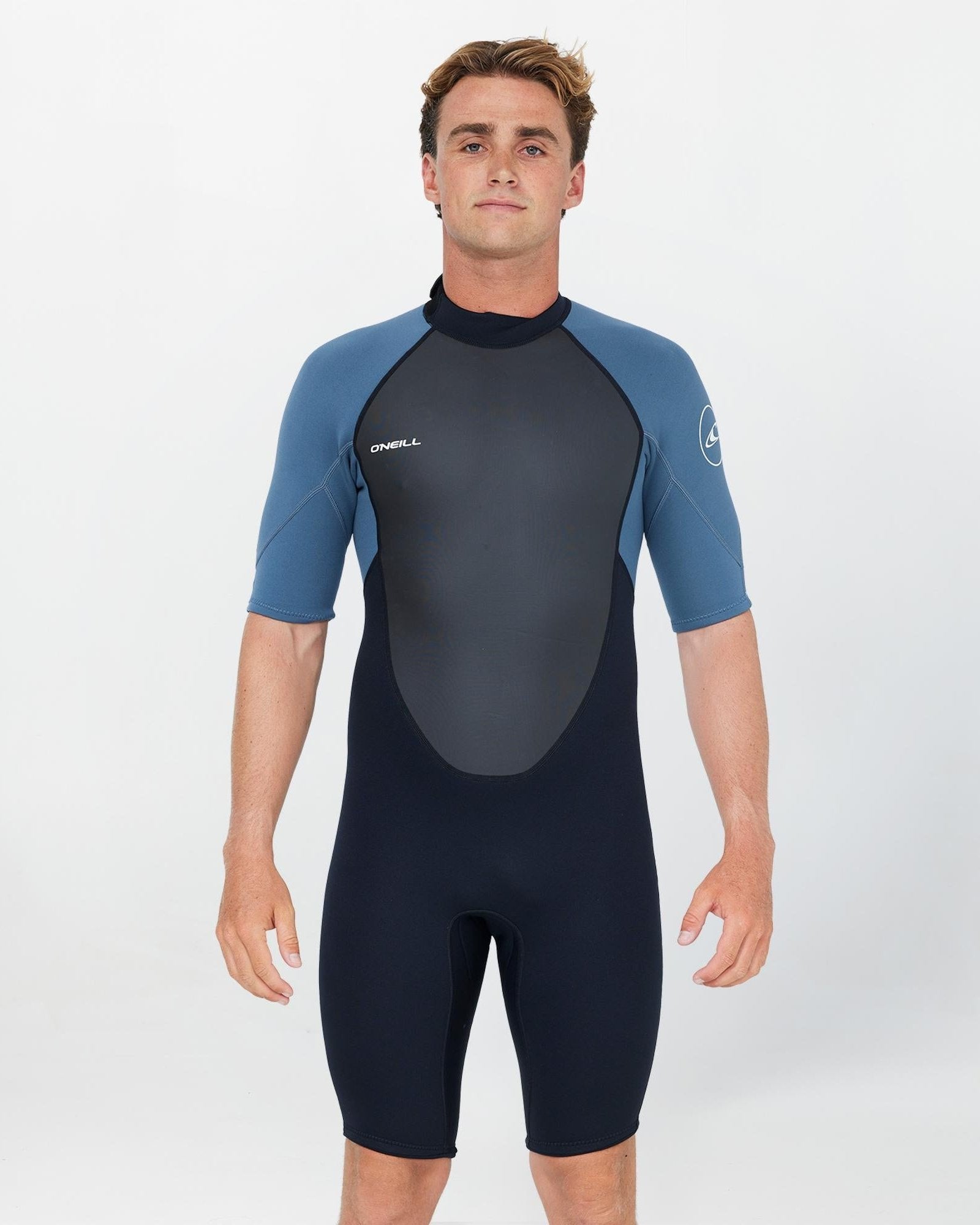 O'Neill Men's Reactor-2 3/2mm Back Zip Full Wetsuit, Black/Black, 2XL