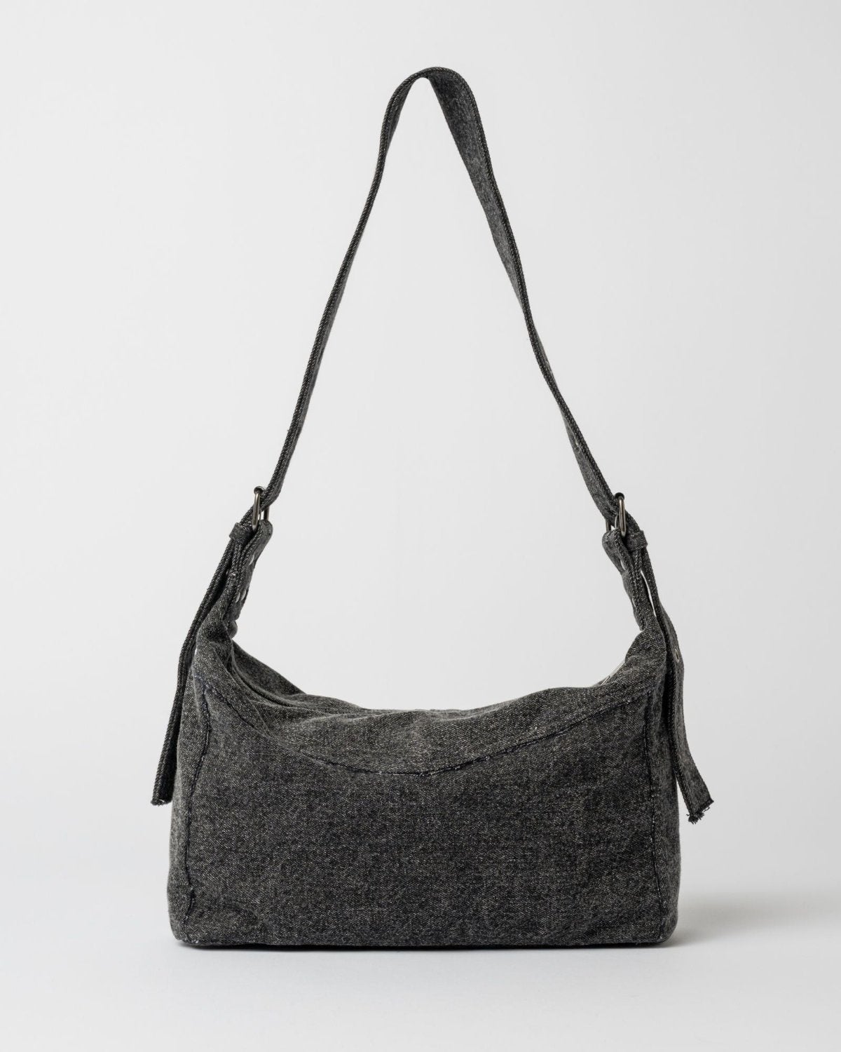 Roxanne Denim Shoulder Bag in Washed Black | Chances Surf NZ