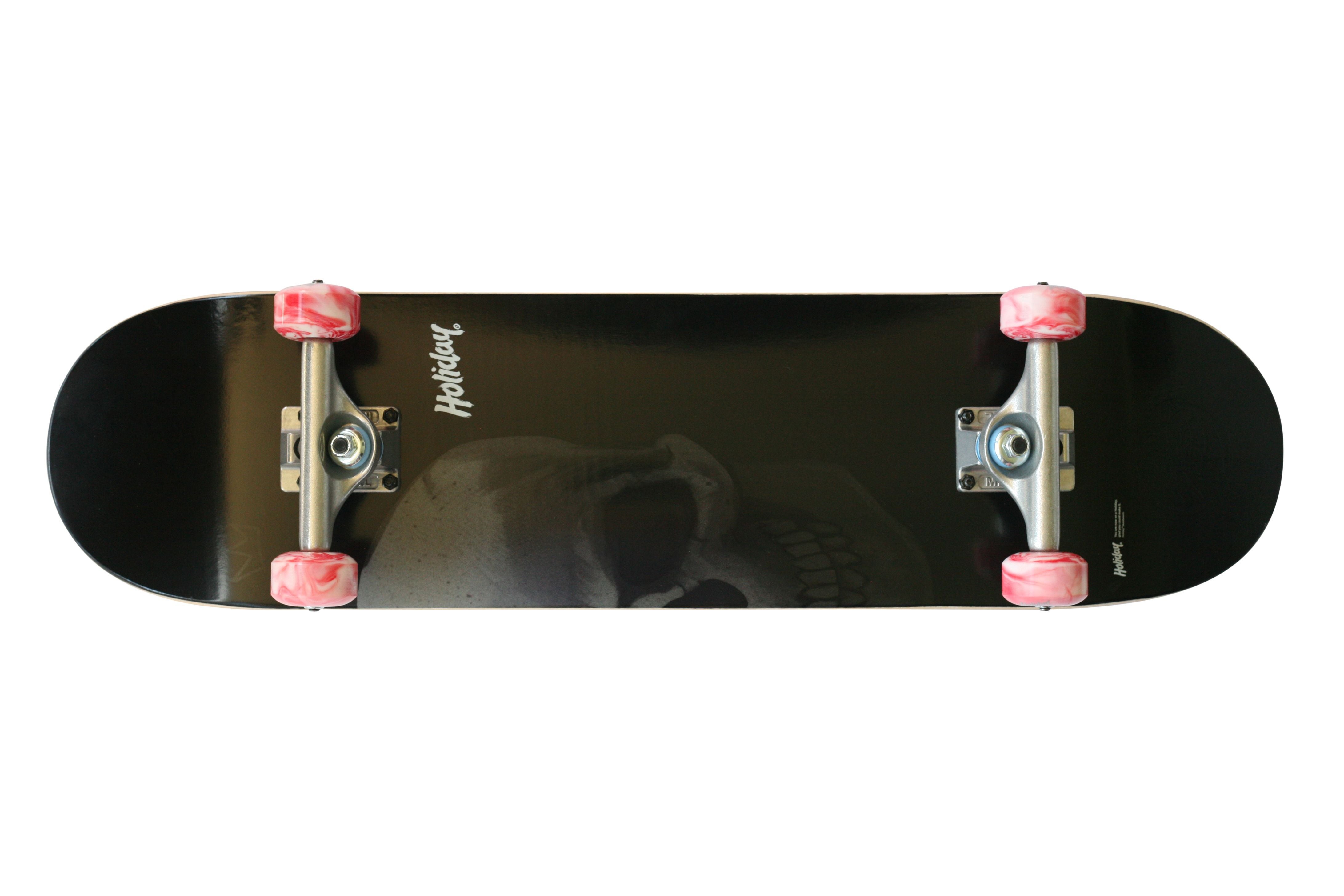 LOOM TOKYO Leather Skateboard Black スケートボード