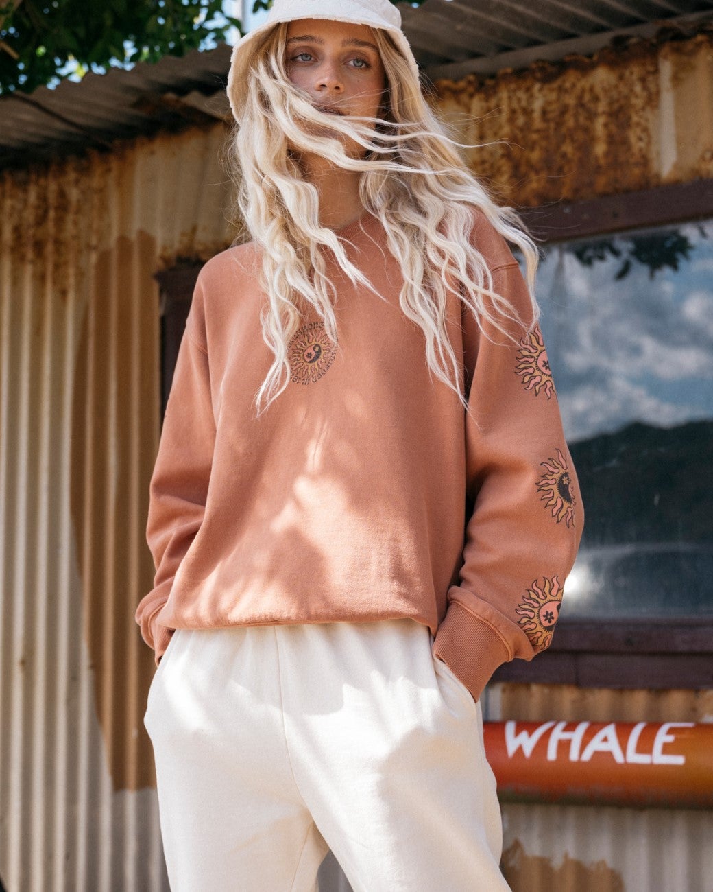 The Balance Brooklyn Crew Jumper | Chances Surf NZ