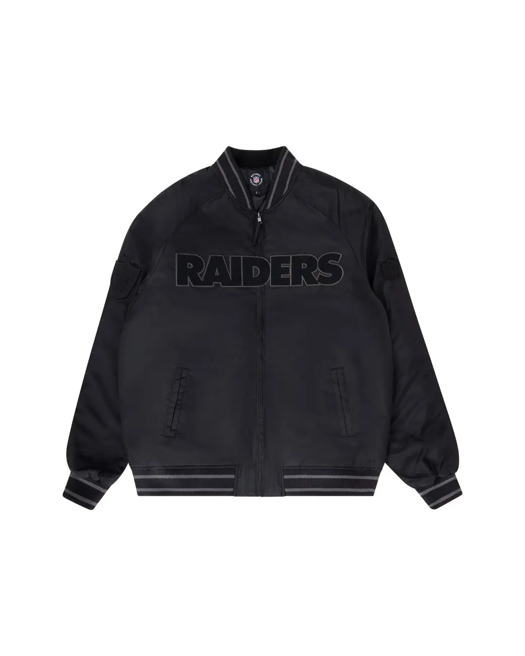Tonal Nylon Varsity Jacket Chances Surf NZ