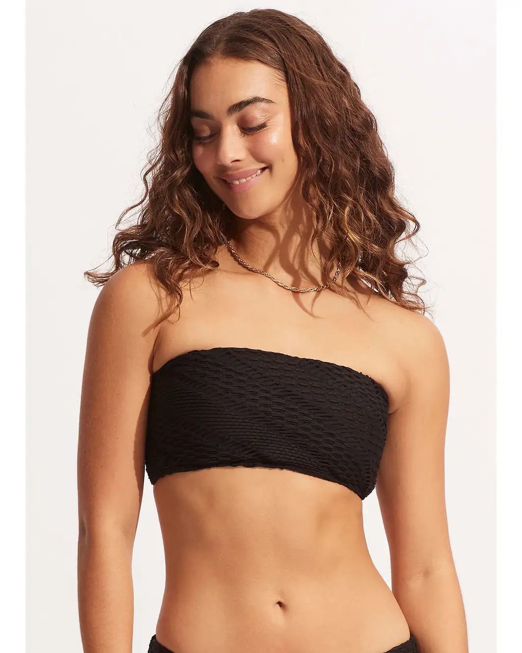 Tube top swimsuit with sales straps