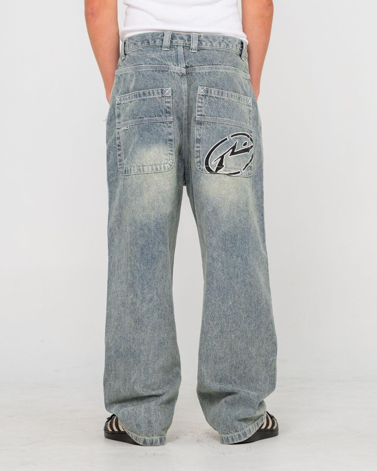 Turbo Baggy Jean in Dirty Dawg | Chances Surf NZ