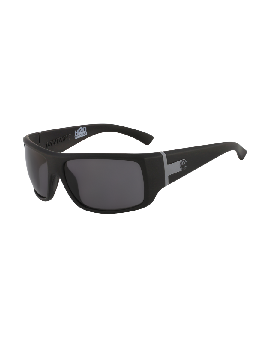 Vantage Sunglasses Matt Black Smoke Chances Surf NZ