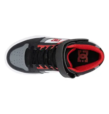 Red dc 2025 shoes high tops
