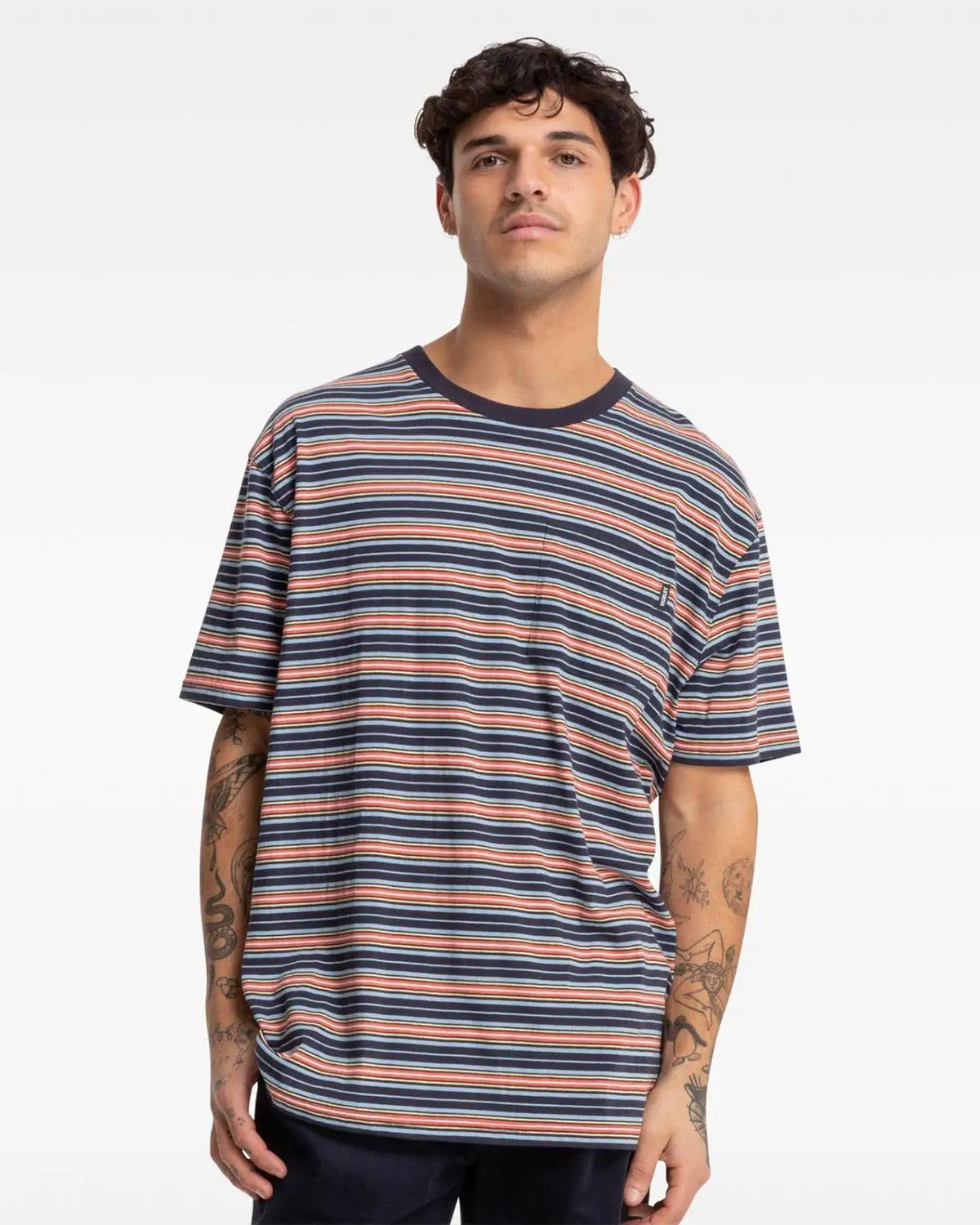 Striped t top shirt nz